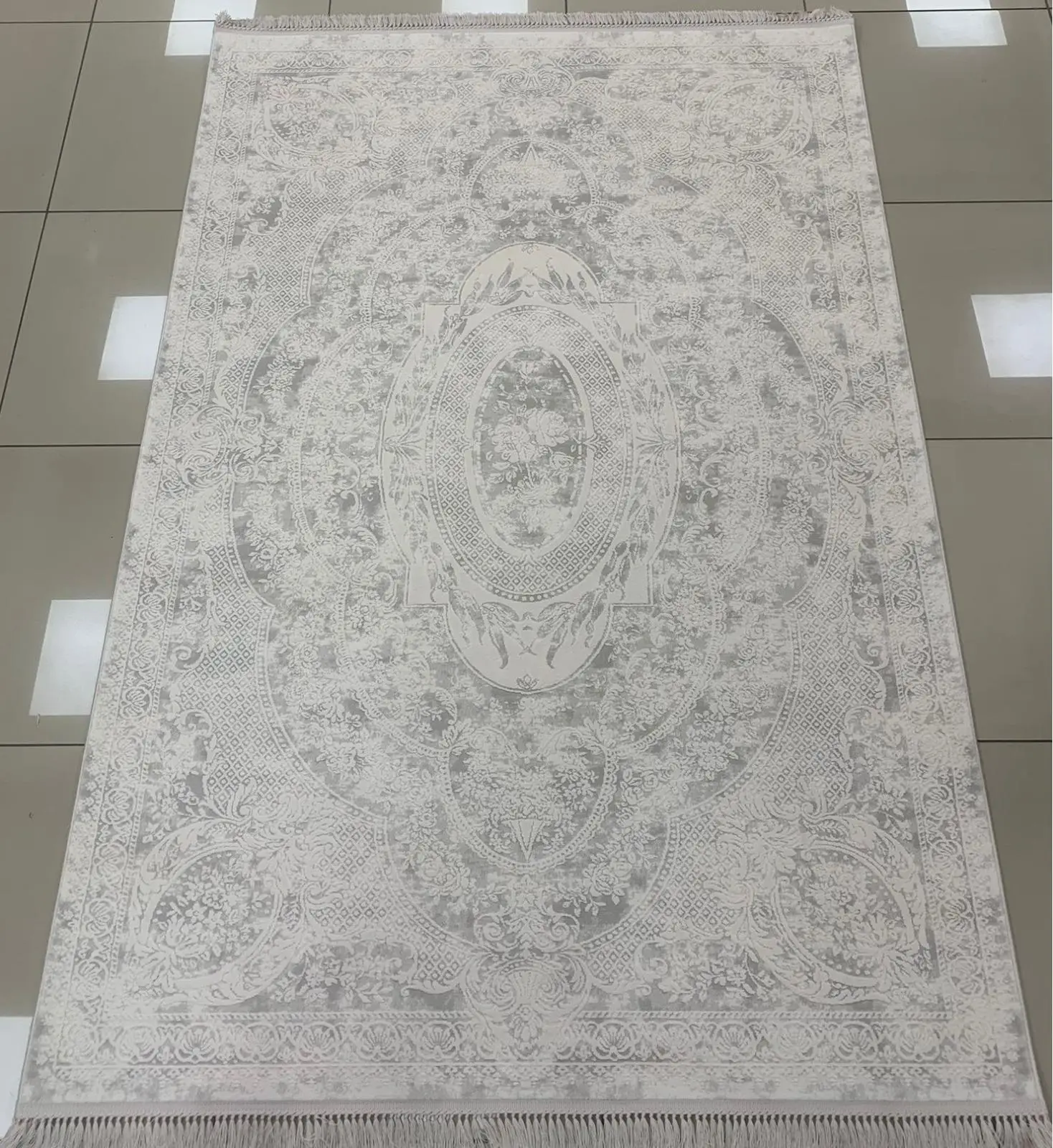 Merinos Halı Rodin Serisi 19774 061 Akrilik Halı Salon Oturma Odası Halısı