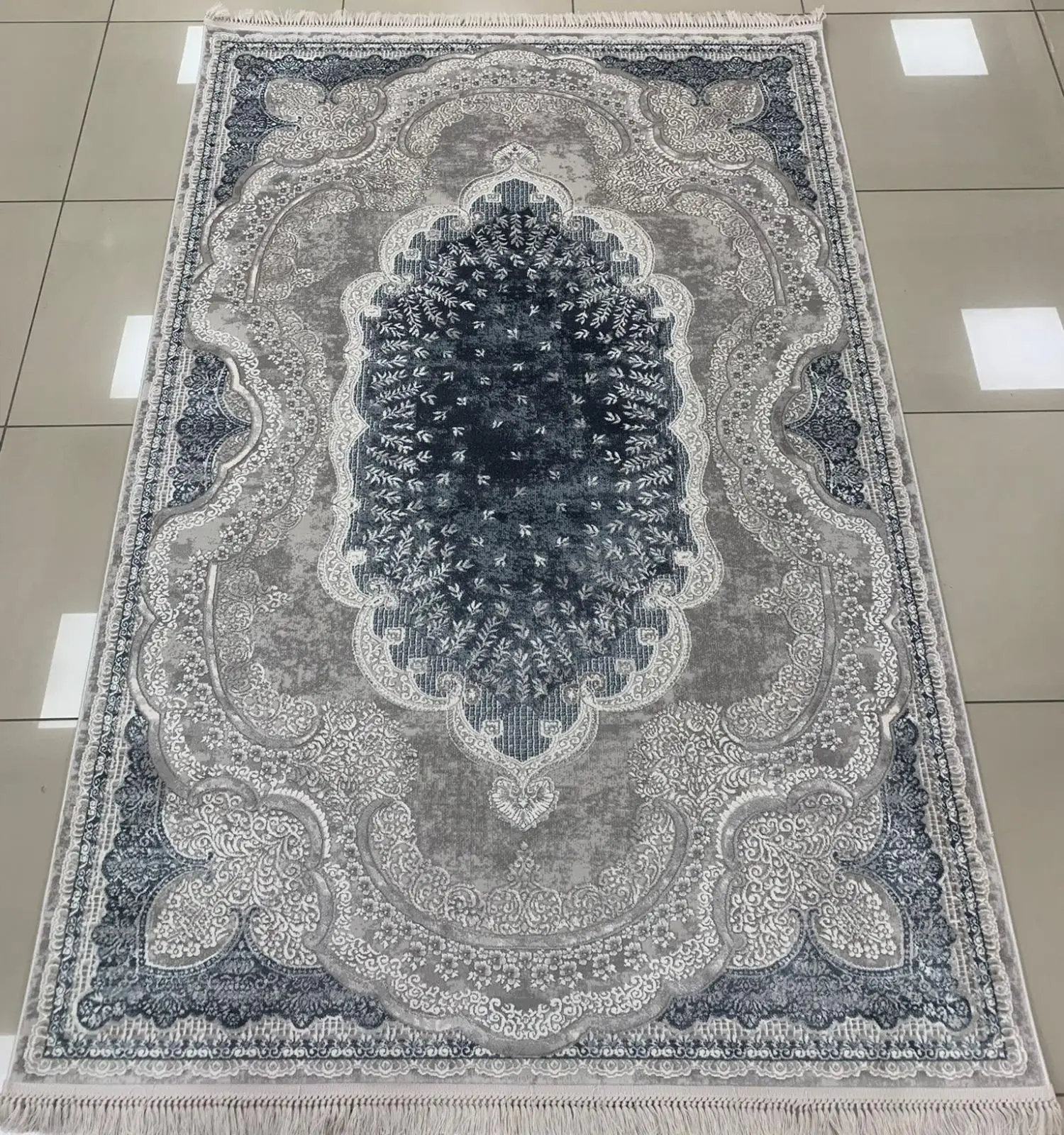 Merinos Halı Rodin Serisi 19777 036 Akrilik Halı Salon Oturma Odası Halısı