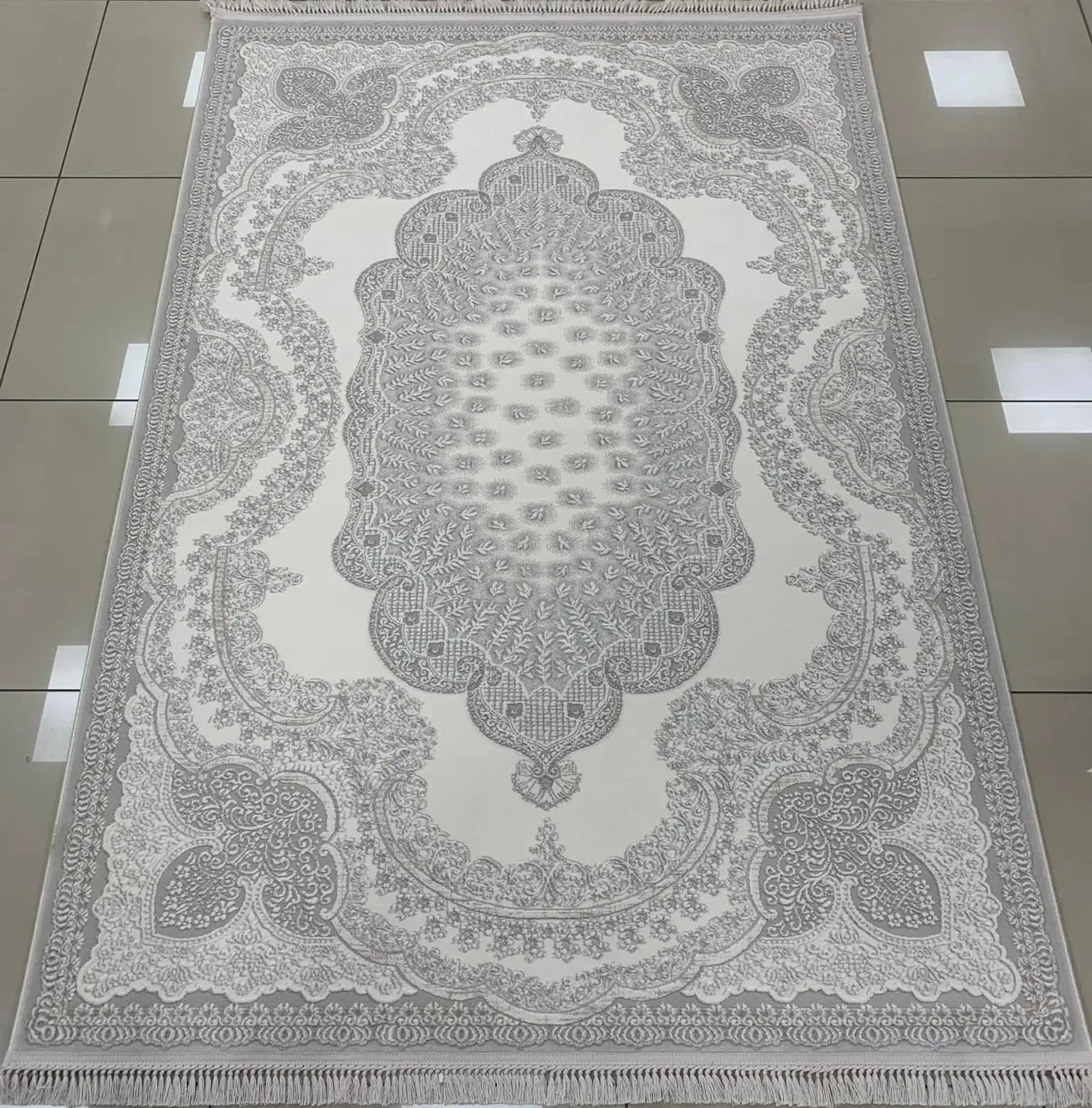 Merinos Halı Rodin Serisi 19777 063 Akrilik Halı Salon Oturma Odası Halısı