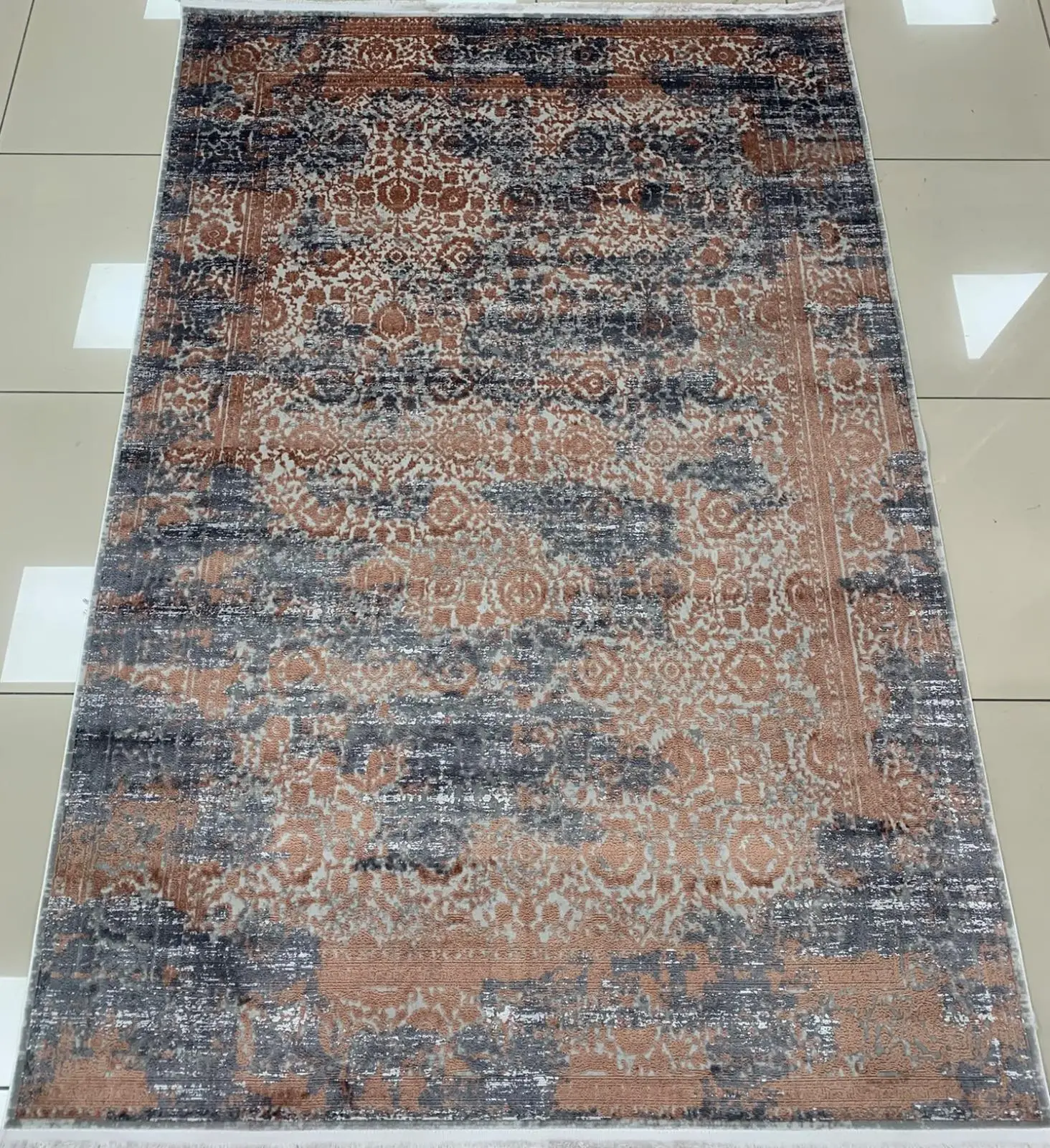 Padişah Halı Evidence 37879 020 Serisi Viskon Akrilik Salon Oturma Yatak Odası Halısı