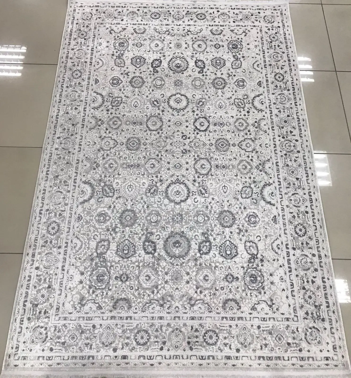 Padişah Halı Evidence 37879 095 Serisi Viskon Akrilik Salon Oturma Yatak Odası Halısı